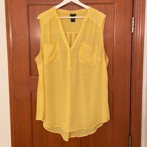 Torrid Yellow Harper Top - 2 X